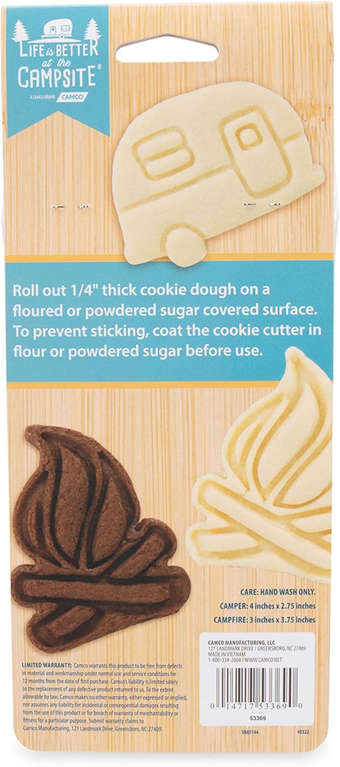 Camco Life is Better Cookie Cutters Campfire RV Set