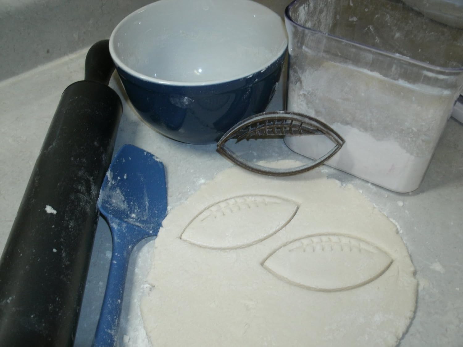 Football Helmet Cookie Cutters Set of 2 Made in USA