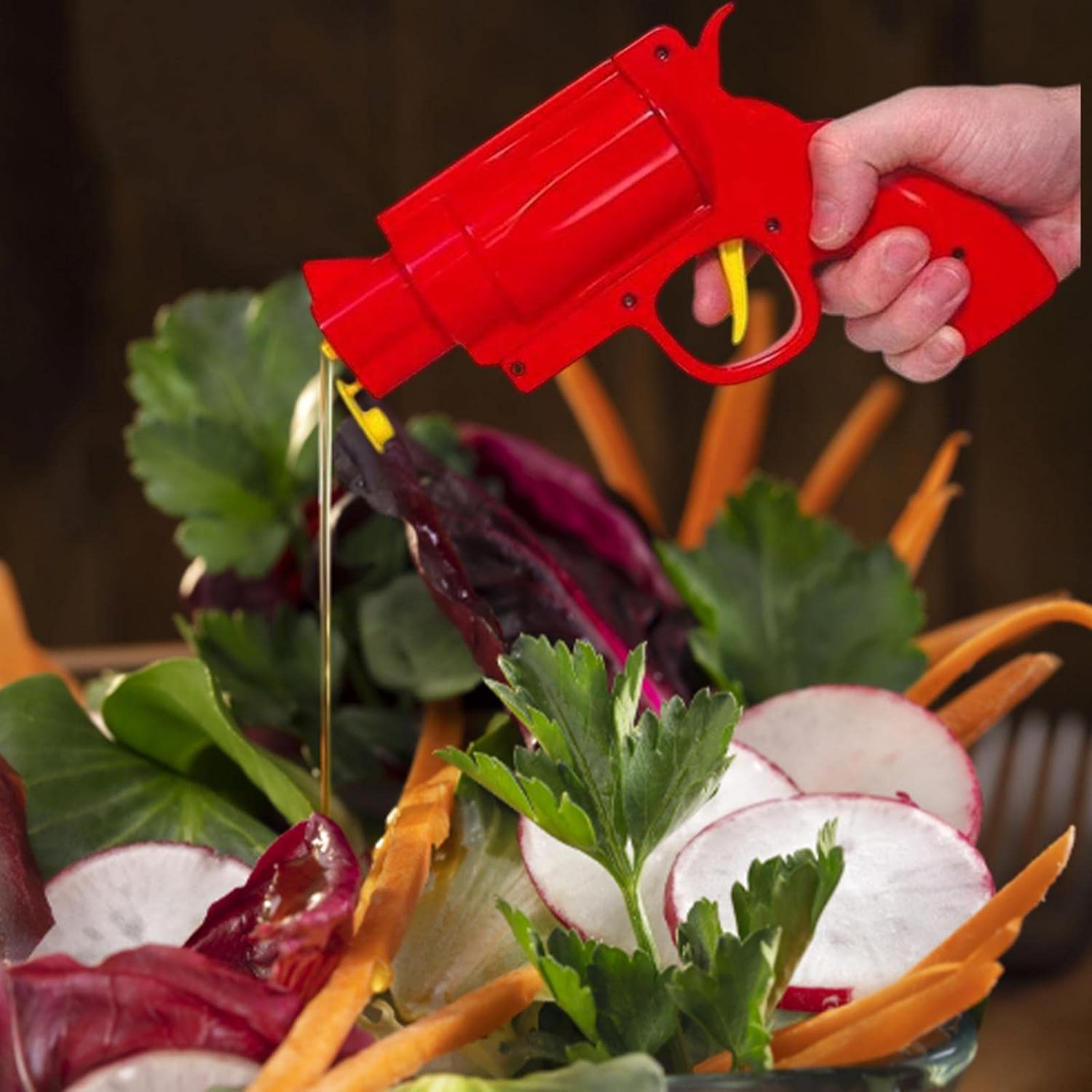 Creative Pistol-shaped Condiment Dispenser