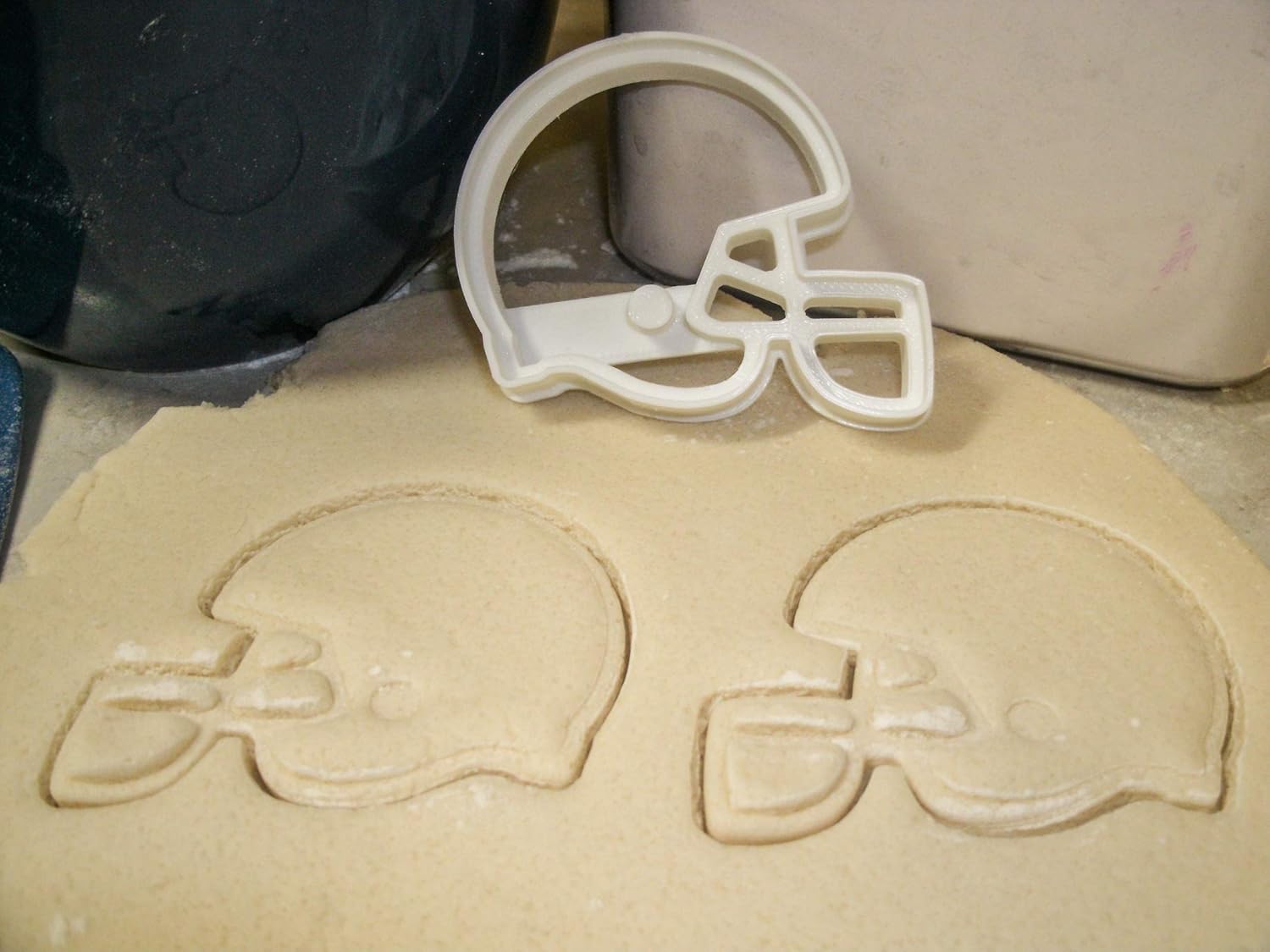 Football Helmet Cookie Cutters Set of 2 Made in USA