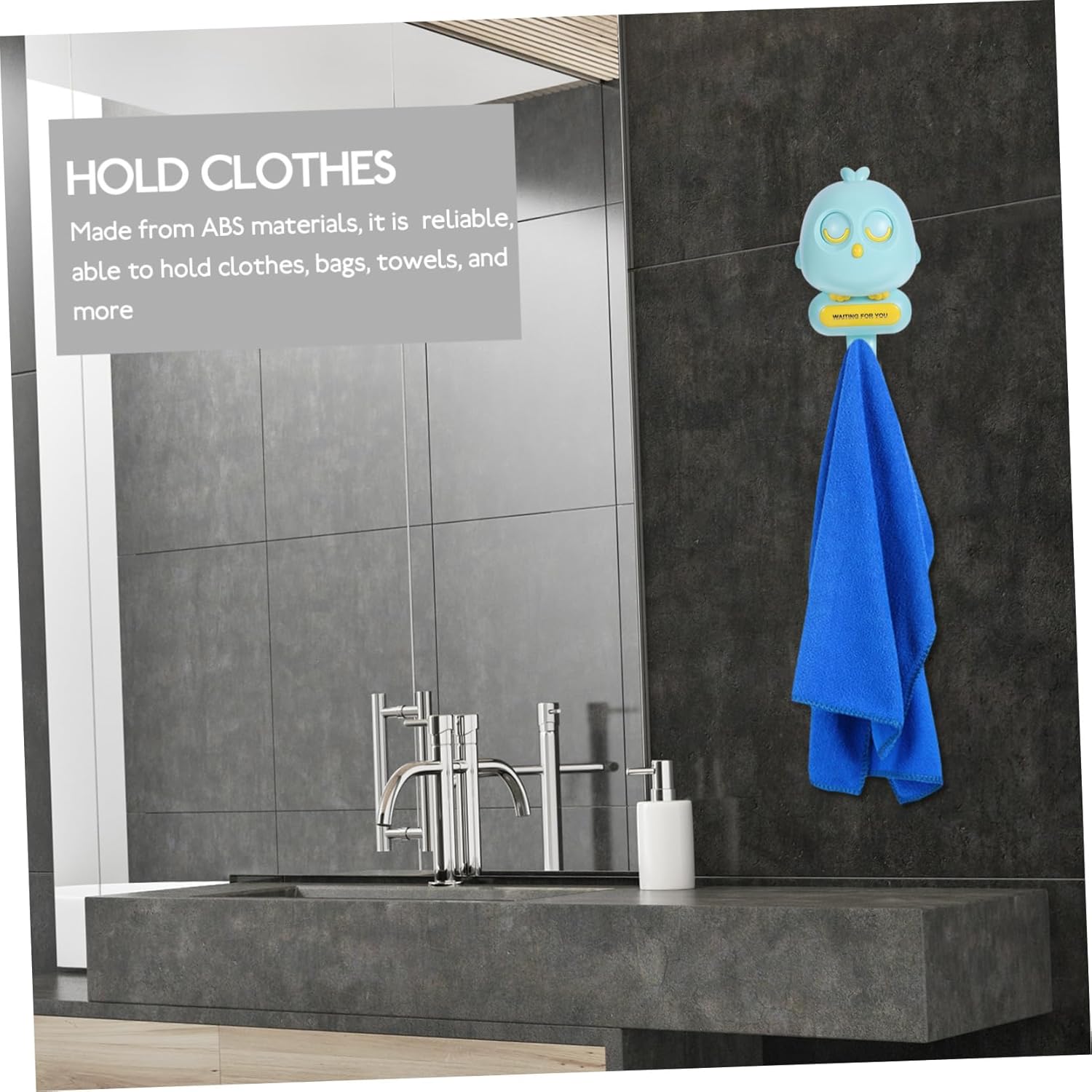 Creative Cartoon Bird Wall Hook Key Holder 1