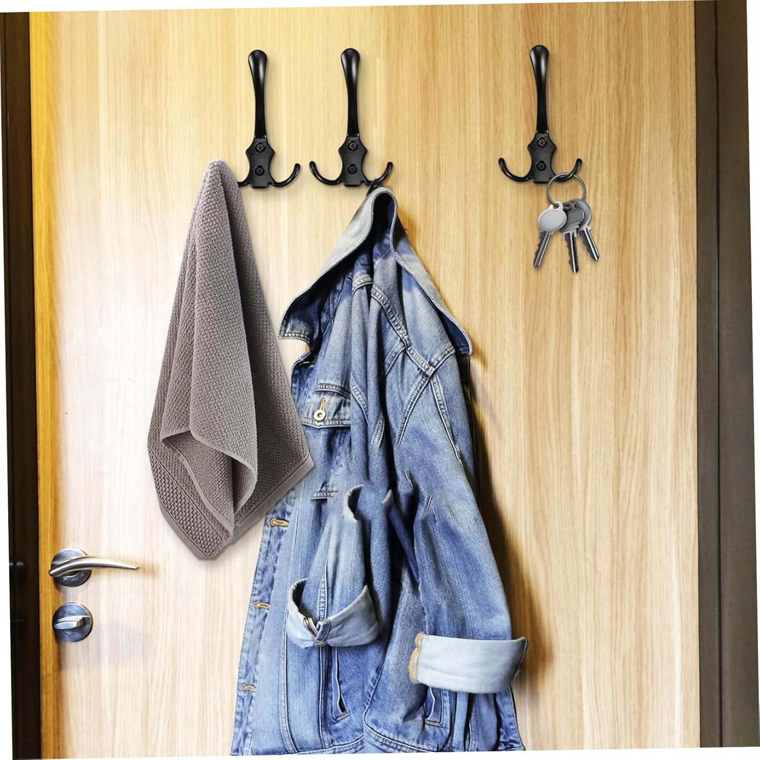Vaguelly 20pcs Metal Wall Coat Hooks for Home Organization 1
