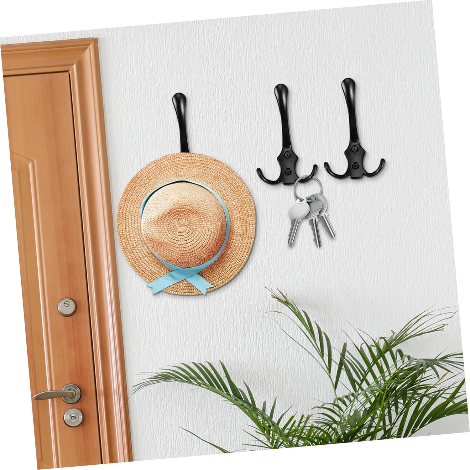 Vaguelly 20pcs Metal Wall Coat Hooks for Home Organization 1