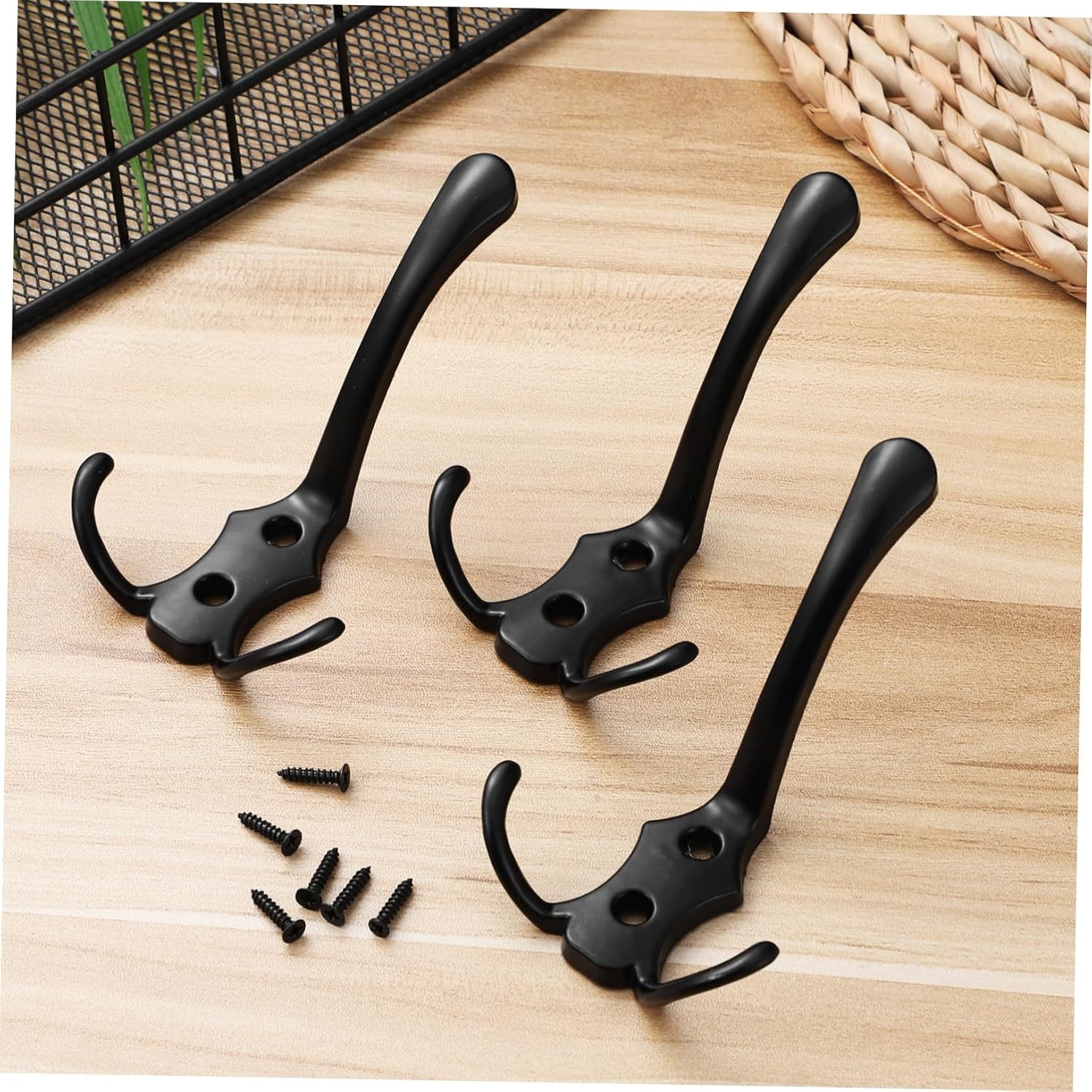 20pcs Metal Wall Coat Hooks Minimalist Bathroom Towel Holders