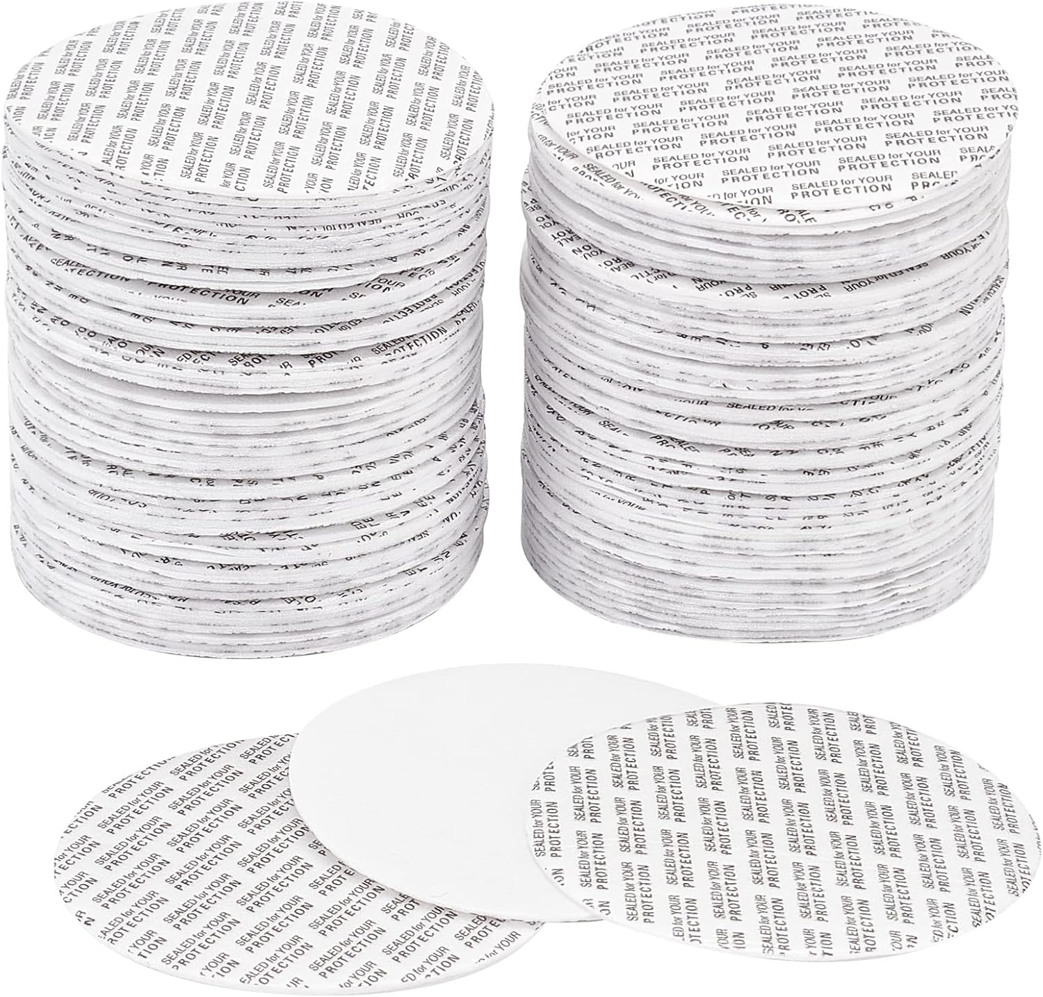 NBEADS Foam Lid Liner 70mm for Canning Jars