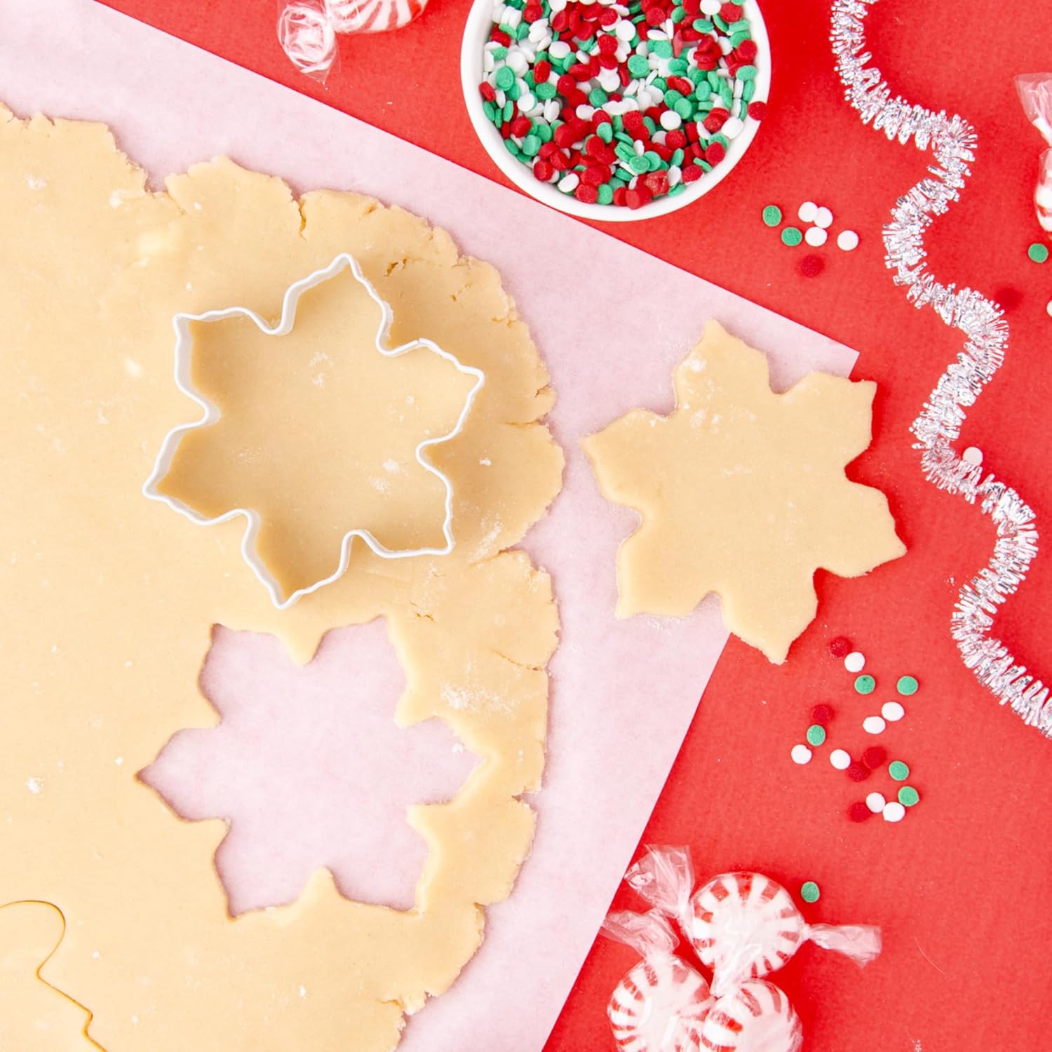 Cookie Cutter Kingdom Christmas Snowflake Cookie Cutter Set