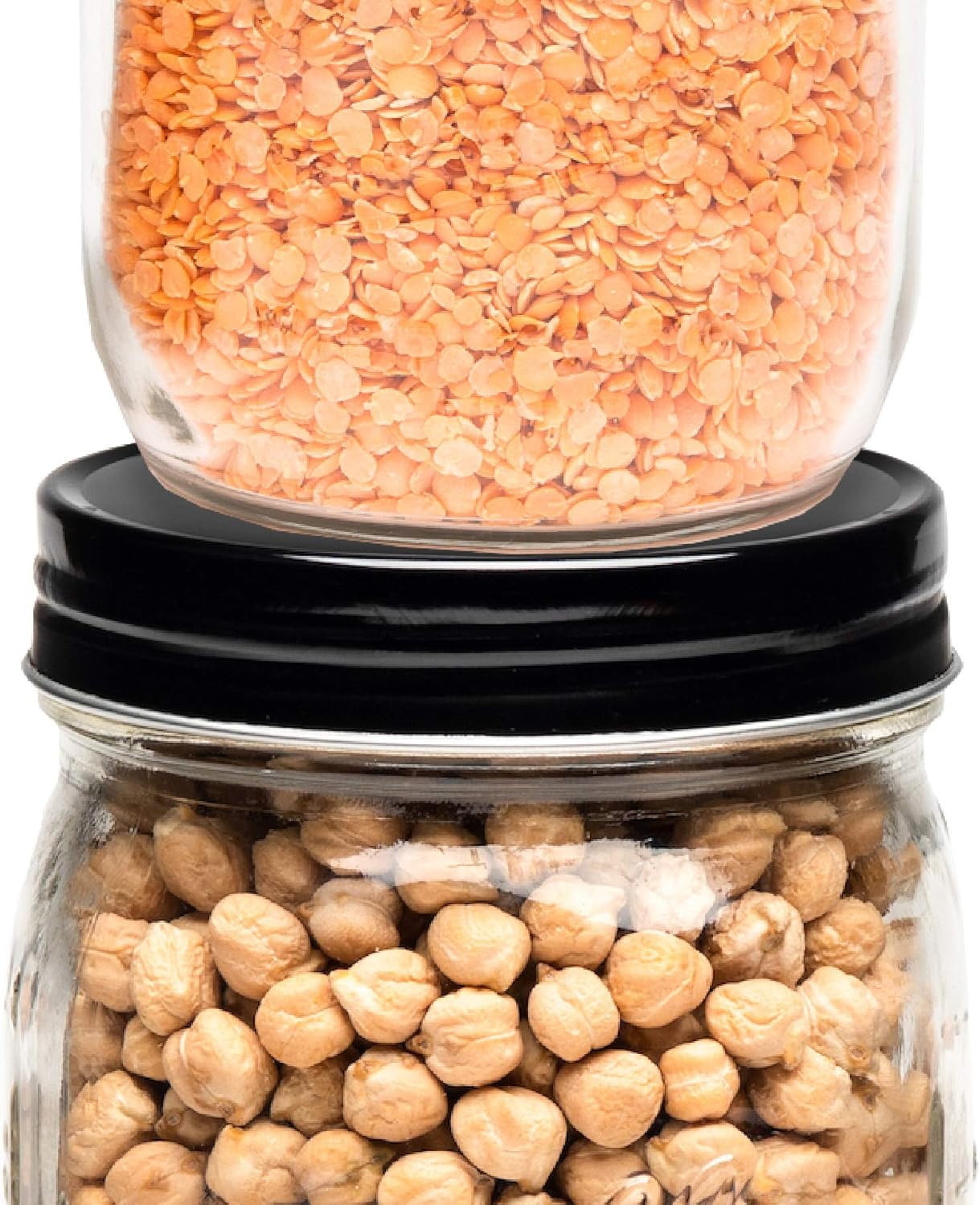 AllSpice Narrow Mouth Aluminum Mason Jar Lids 12-Pack Red 1