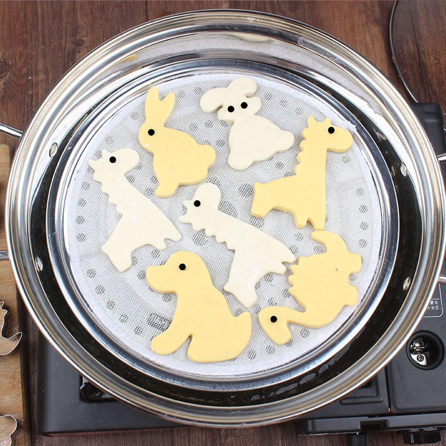 GXHUANG Cute Duck Cookie Cutter - Stainless Steel