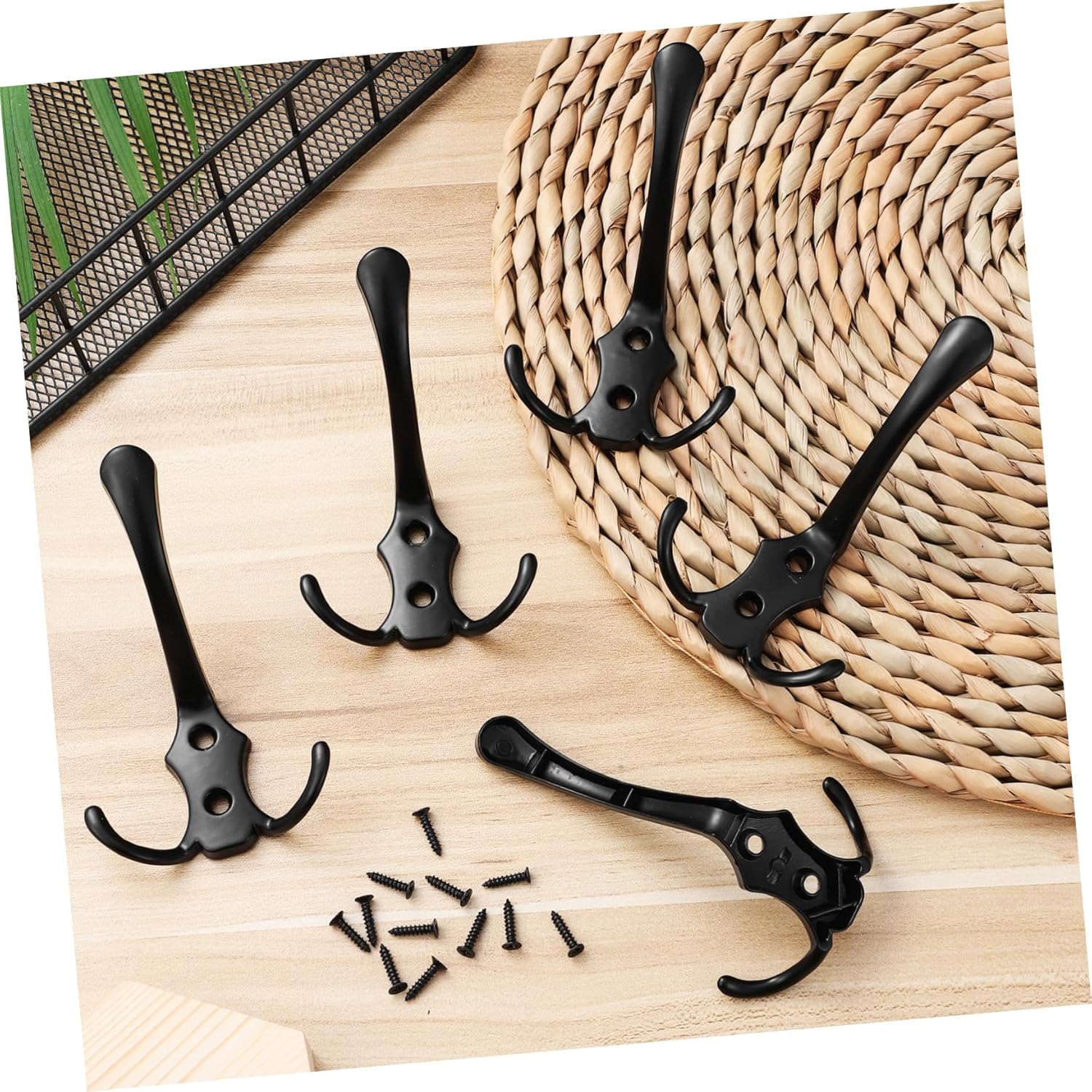 Vaguelly 20pcs Metal Wall Coat Hooks for Home Organization 1