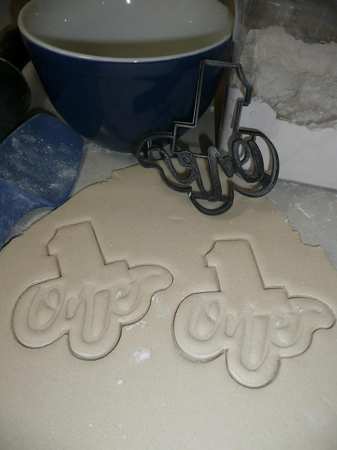 NUMBER ONE 1 BIRTHDAY BAKING COOKIE CUTTER USA