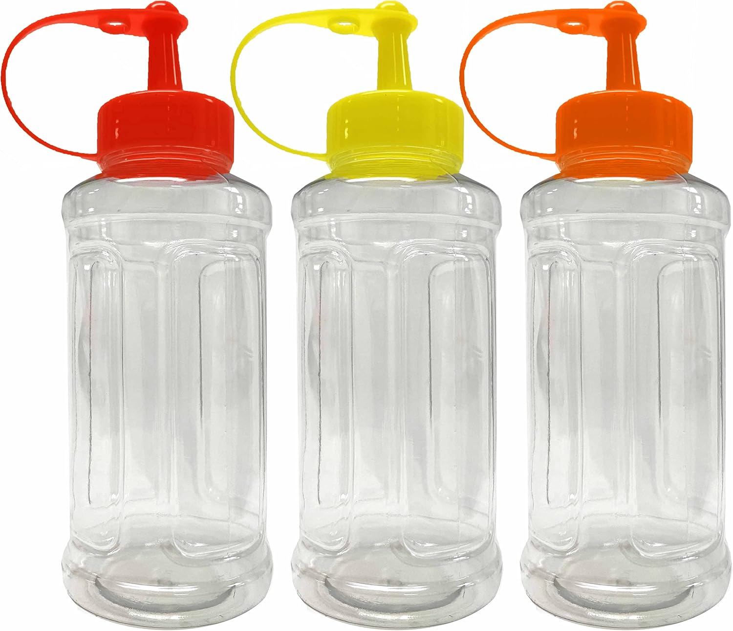 12 Pack Twist Cap Condiment Squeeze Bottles 10oz Multipurpose