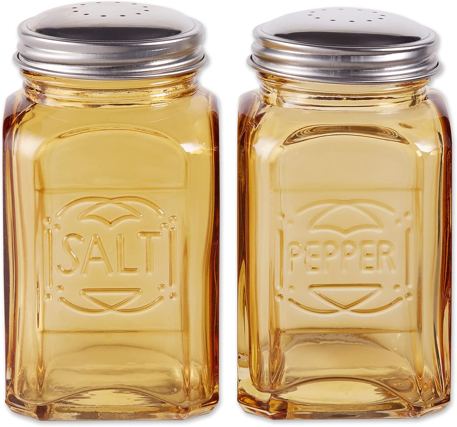 RSVP International Jumbo Amber Salt Pepper Shaker