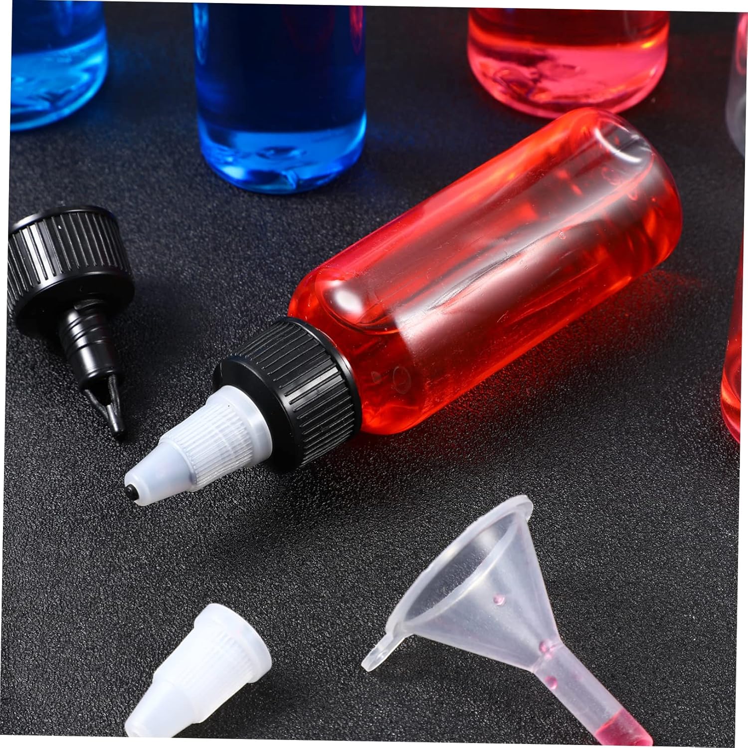 Zerodeko 12-Piece Squeezable Condiment Bottles Set 1