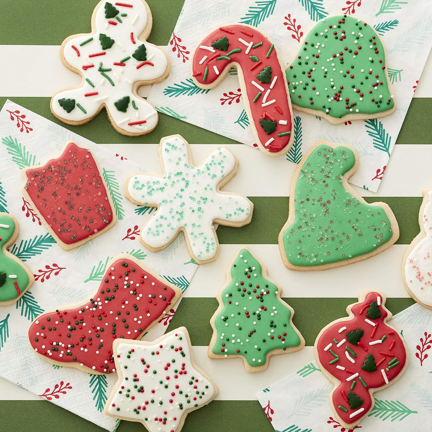 Wilton Christmas Cookie Cutter Set with Tub Set of 40