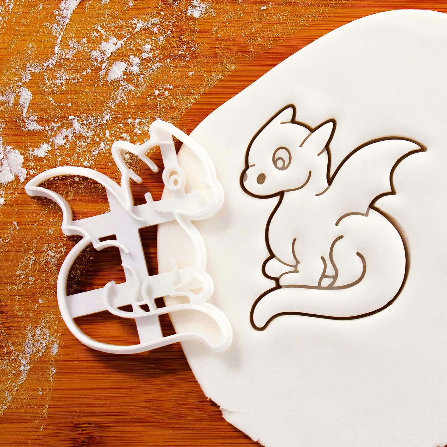 Baby Dragon Cookie Cutter 1 Piece - Bakerlogy 1