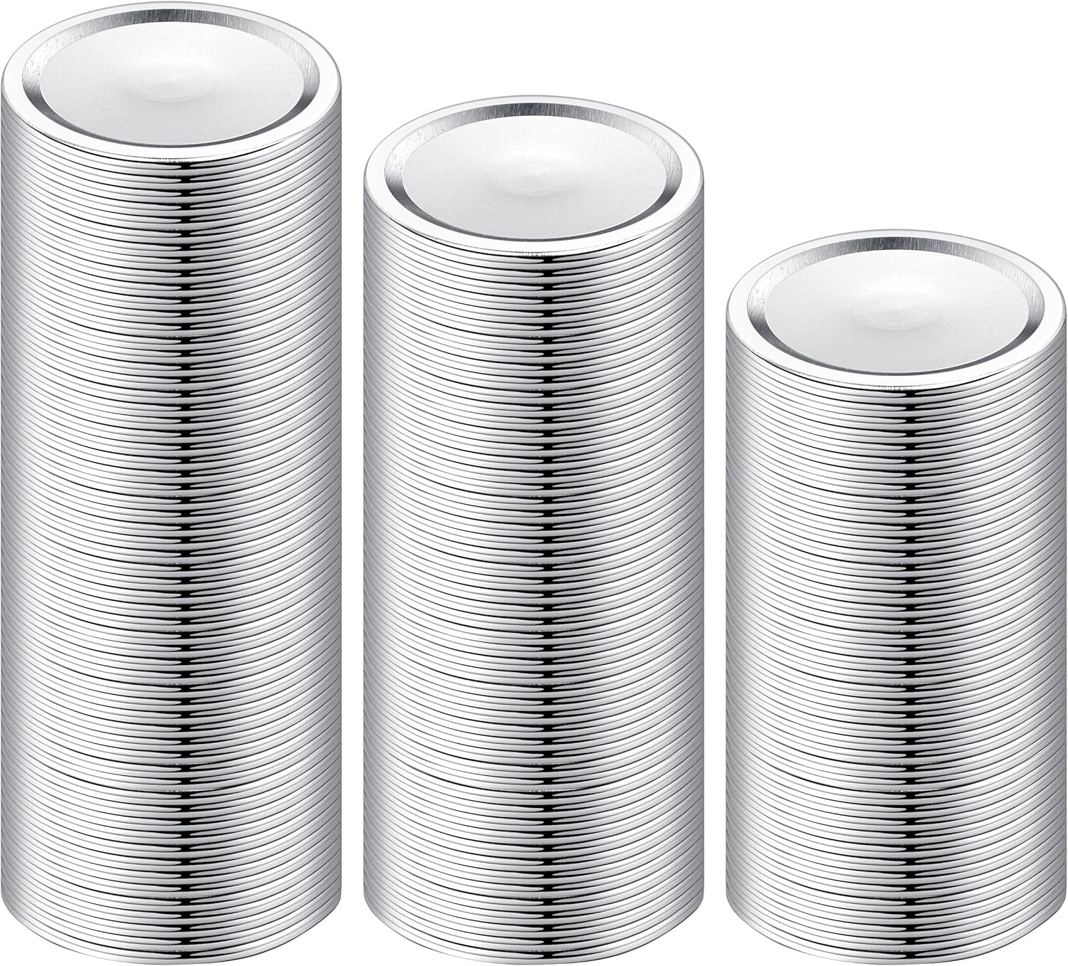Topbooc 150-Count Regular Mouth Canning Lids Set 1