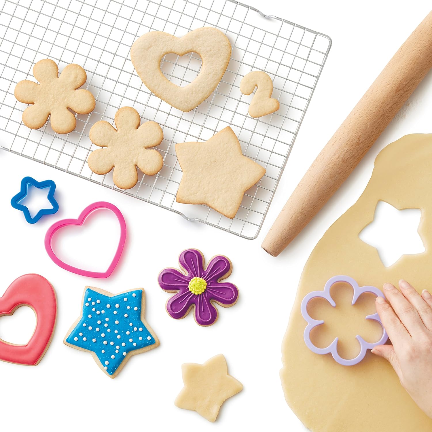 Wilton Alphabet and Number Cookie Cutter Set 1