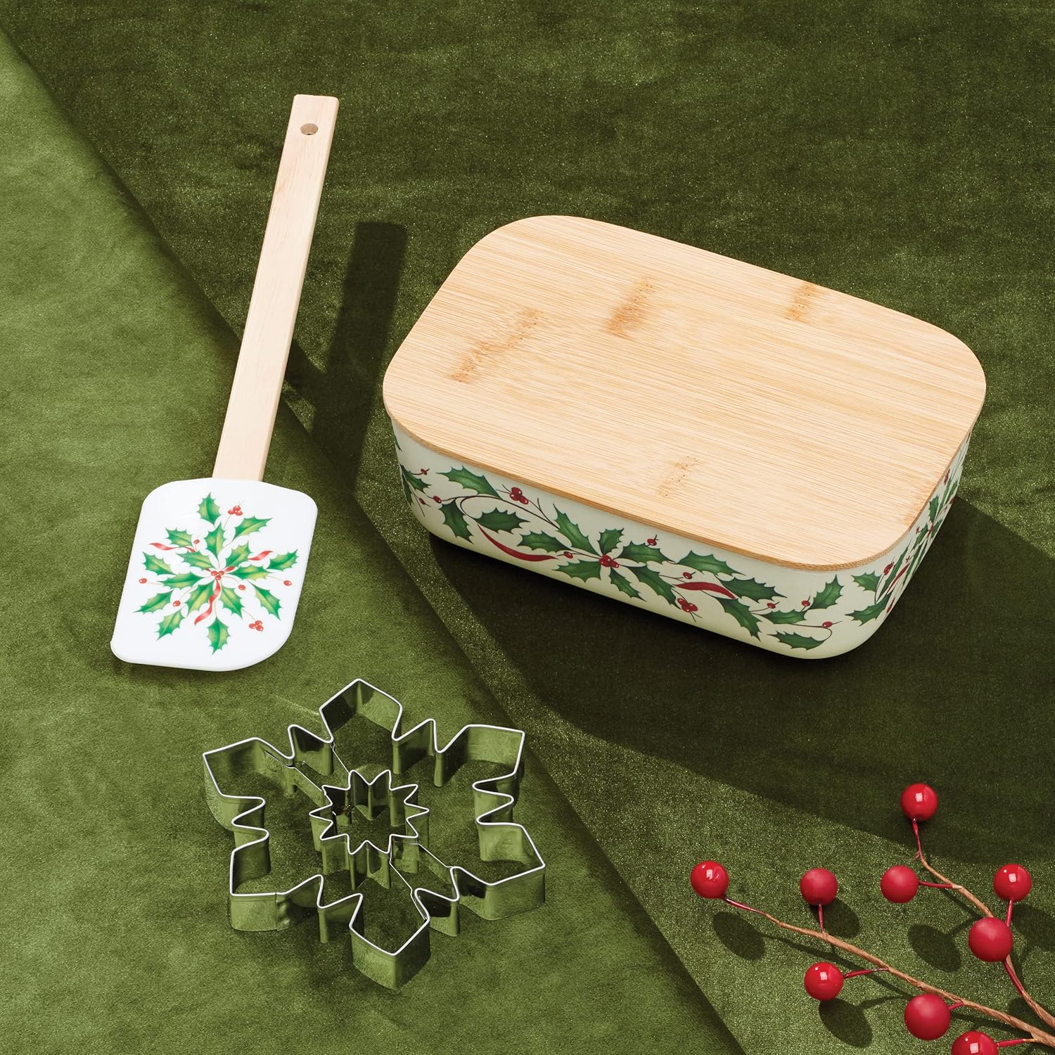 Lenox 893496 Snowflake Cookie Cutter Spatula